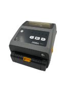 Pre-owned Zebra ZD621 USB/Serial/Ethernet Thermal Label Printer with PSU (P/N: ZD6A042-D1EF00EZ).