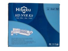 As new Hiseeu Wireless Security Camera System (M/N: WK-10V-4HD405-AT).