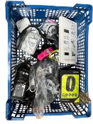 Assorted small electricals, cables and phones (Account locked, sold for parts only).