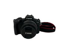 Pre-owned Canon EOS R100 Mirrorless Camera + RF-S 18-45mm F4.5-6.3 IS STM Lens with Battery (Unteste