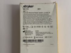 An as new Stryker Air+ All-Inside Meniscal Repair System, Curved Up, (REF: 4722, 2027/06/28)