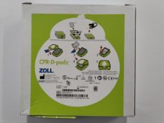 As new Zoll CPR-D-Padz for adults (REF: 8900-0800-01, EXP: 2029/06/16)