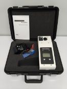 A pre-owned Welch Allyn 9600 plus calibration tester, includes power supply with adapters (REF: 0180