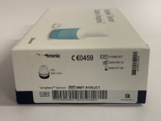 A box of five as new Medtronic Simplera Glucose Sensors (REF: MMT-5100J, EXP: 2025/07/29)
