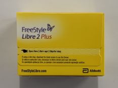 An as new FreeStyle Libre 2 Plus Flash Glucose Monitoring System (EXP: 2025-11-30).