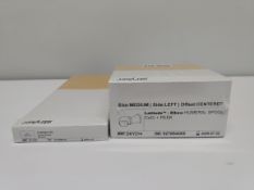 Two as new Stryker Latitude products to include 1x elbow humeral spool and 1x EV suture passer.