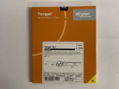 As an new Stryker Neurovascular Target XL 360 Soft Detachable Coil (REF: 612510) 5mm x 10cm (EXP: 20