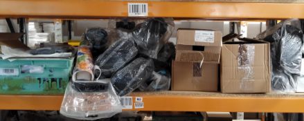 A shelf of assorted Braces and Supports.