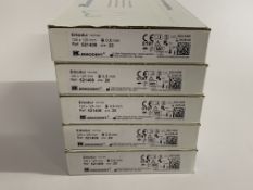 Five boxes of as new Erkodent Erkodur thermoforming foil and discs, (REF: 521408, EXP: 2026/06, 20 p