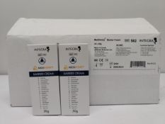Twenty-four as new Integra MediHoney barrier cream, anti-bacterial skin cream (50g per tube, REF: 58