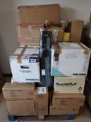 A pallet of assorted Medical products, tools and other related items to include Cardinal Health PPE,