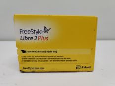 An as new FreeStyle Libre 2 Plus Flash Glucose Monitoring Systems (EXP: 2026-04-30).