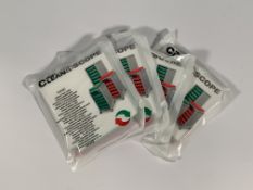 A box of as new CleanaScope Sterile Tray Liners (REF: 103580) (EXP: 2026/01/12, 180 in box).