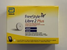 An as new FreeStyle Libre 2 Plus Flash Glucose Monitoring System (EXP: 2025-11-30).