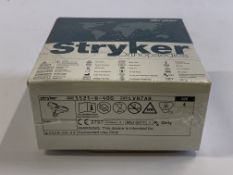 As new Stryker Triathlon Total Knee Universal Tibial Base Plate (REF: 5521-B-400) size: 4 (EXP: 2028