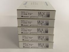 Five boxes of as new Erkodent Erkodur thermoforming foil and discs, (REF: 521408, EXP: 2026/06, 20 p