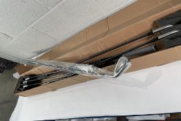 A set of as new Mizuno JPX 925 Hot Metal irons RH - 5-PW (6 irons) with UST Mamiya Recoil Dart shaft