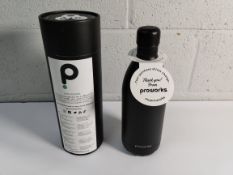 Fifteen as new Proworks PO HH203 water bottles - black.