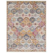 As new Surya Harput HAP-1018 Saffron, Orange and Blue Area Rug - 160 x 220cm (stock image).