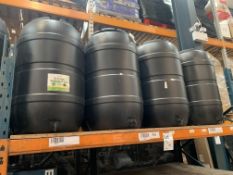Eight Customer Return Water Butts 210L (Please Note These Items May Be Incomplete, Damaged
