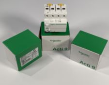 Three as new Schneider Electric Actvi 9 - iID (A9R61440) 4P, 40A 30mA-Si, 400V/415V, Type A-Si, Resi
