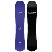 As new Gnu Gremlin snowboard, size 158, purple, all mountain/directional shape. (24SN01) (stock imag