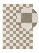 As new Benuta Pop Marta Rug - Green/White - 120 x 170cm (stock image).
