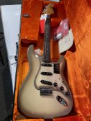 As new Fender 70th Anniversary Vintera II Antigua Stratocaster (SN: SM241247) (minor fault with one