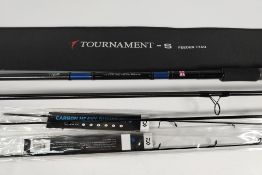 An as new Daiwa Tournament-S Feeder Rod 13'6
