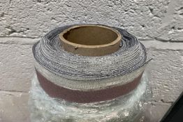 A roll of Plush Velvet Steel Fabric 13.8m. As New.