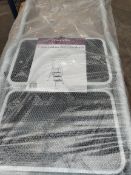 Four Home Vida 4 Step Ladder 33409 and one 3 Step Ladder 33408 (all with handrails).