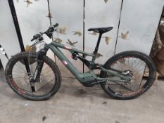 A pre-owned Specialized Kenevo Turbo full electric mountain bike.