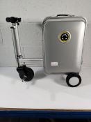 A pre-owned Airwheel Robot SE35 ride-on suitcase with battery.