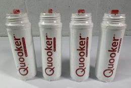 Four as new Quooker filters, 2 x AC filters and 2 x AC + HF filters.