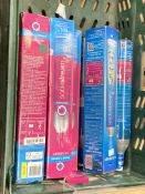 Nine as new SodaStream C02 cylinder 60L.