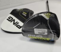 An as new Ping G430 Max 10k driver 10.5 R/H club, Alta CB shaft 55 R, Golf Pride handle grip