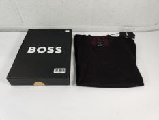 A Boss X Porsche black T-shirt size L.