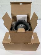 Three as new Werma 139 Series Electronic 32 Multi Tone Sounder, 9 - 60 V, 105dB at 1m, IP65, boxed (