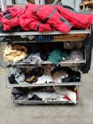 Assorted pre-owned clothing and related.