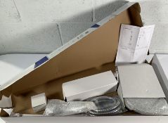 Trisen Harik 2 Round Exposed Adj Thermo Shower Set, outer box open/damage to packaging (TSS109).