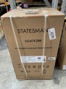 Statesman Kitchen Appliances 47cm Under Counter Freezer, E Rating, White, Sealed in Box (UC47FZW).