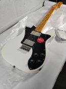 An as new Squier (by Fender) Classic Vibe '70s Telecaster Deluxe - Olympic White.