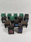 Fourteen assorted inks for fountain pens and related, some scented.