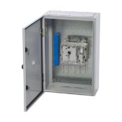 An as new Europa 3 Pole Neutral Link Steel Enclosed, BS88, IP65, 315A (LBF3153PNLME). (Stock Image)