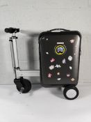 A pre-owned Airwheel Robot SE35 ride-on suitcase with battery.