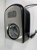 A pre-owned Cuisinart 1.5L ice-cream and gelato professional maker UK adaptor required