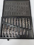 A RUKO Terrax A214200 metal twist drill bit set 170-piece DIN 338 Type N.