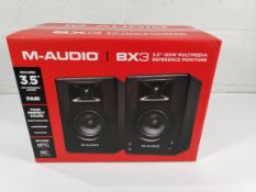 As new M-Audio BX3 3.5