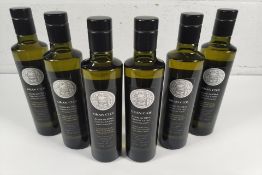 Six as new Gran Clos aceite de oliva cold pressed extra virgin olive oils - 500ml sealed bottles.