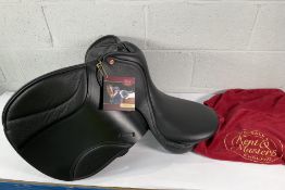An as new Kent & Masters S-Series Low Wither GP saddle - 18